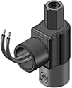 Model 53 10-32 Ports 3WNC Piped Exhaust Conduit Connection