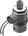 Model E25 Metered Body 3-Way Directional Control Explosion Proof